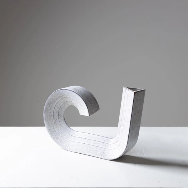 Cornovaso Ceramic Vase by Alessio Tasca, 1970s For Sale - Image 9 of 9