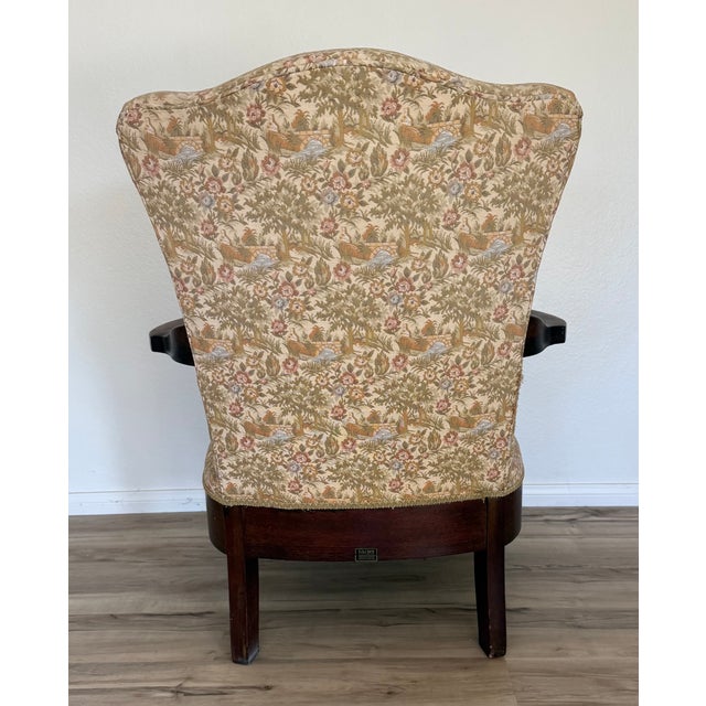 1930s Solid Mahogany Karpen Brothers Chippendale Armchair For Sale In San Diego - Image 6 of 13