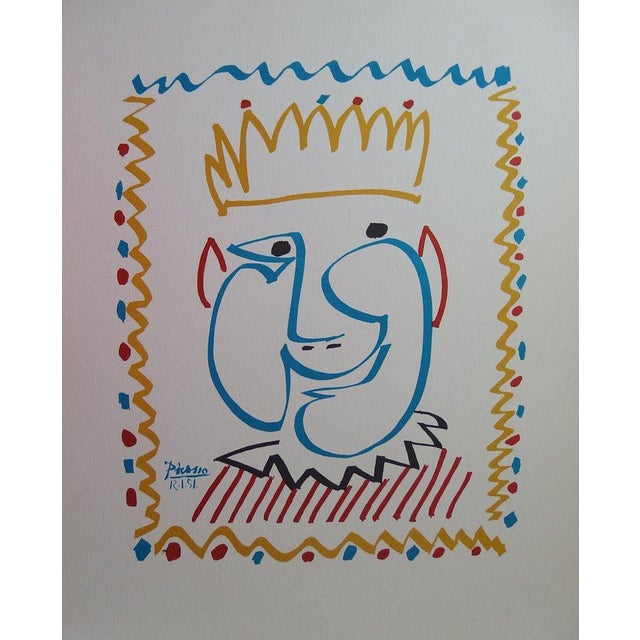 Pablo Picasso, Carnival, The King, Lithograph For Sale