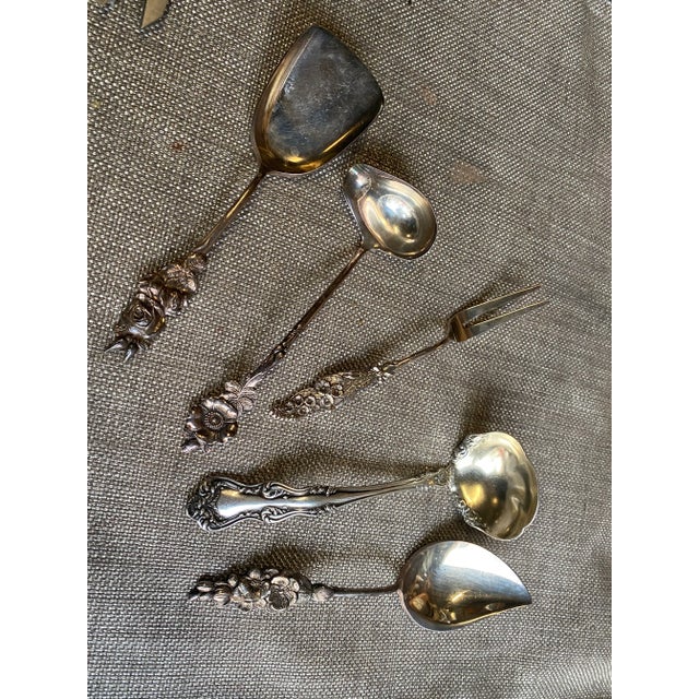 Vintage Serving Utensil Set- 5 Pieces For Sale - Image 4 of 4