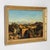 A Mediterranean landscape with ruins, agaves and a sweeping view of a mountain range. The landscape could be in Sicily,...