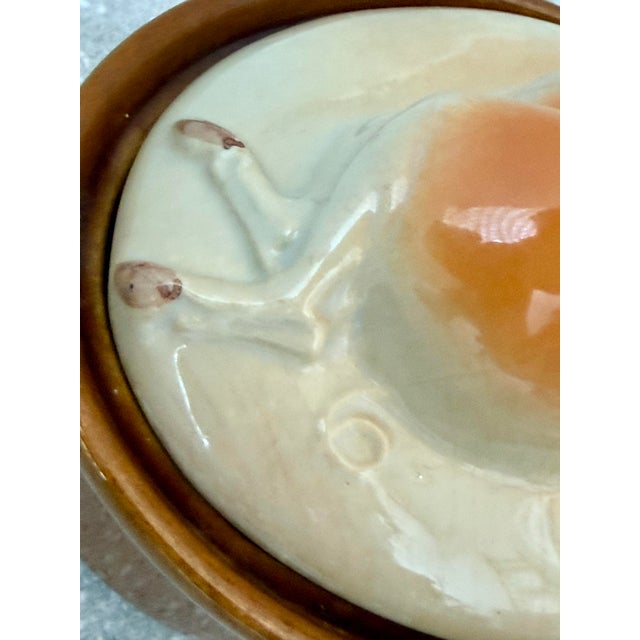 Secla Portuguese Pottery Majolica Pig Pâté Tureen, Casserole in the Style of Secla- Circa 1950 For Sale - Image 4 of 12