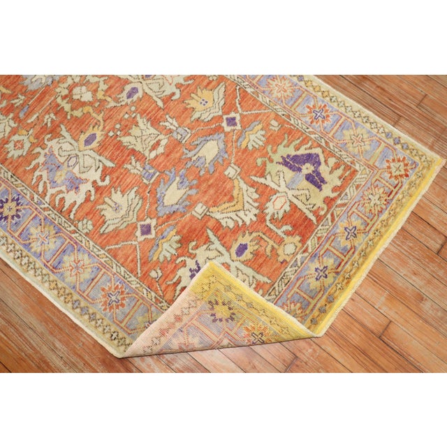 Vintage Turkish Rug - 3'4" x 5'11" For Sale In New York - Image 6 of 9