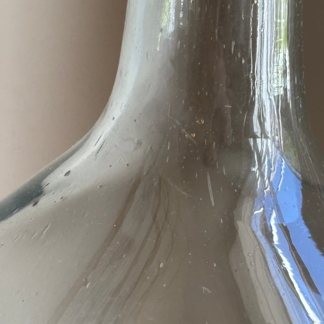 Mid-20th Century Blown Glass Bud Vase For Sale - Image 9 of 13
