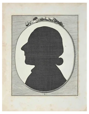 Thomas Holloway, Silhouettes, Original Etching, 1810