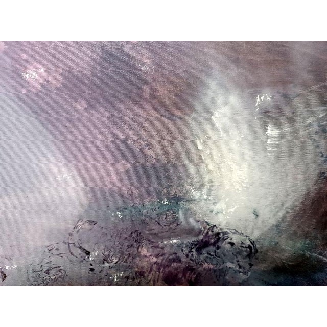 Early 21st Century Ovidiu Kloska, The Light That Remembers Everything, Framed Mixed on Canvas For Sale - Image 5 of 10