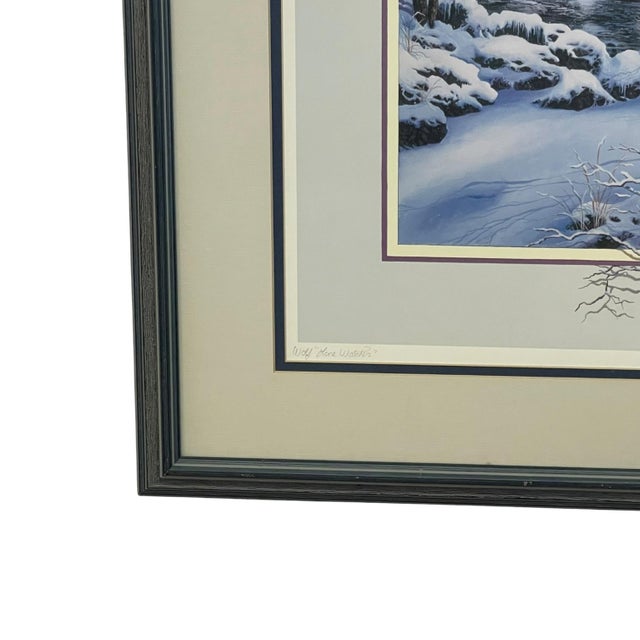 Lawrence R. McKee "Wolf Lone Watcher" Signed Limited Edition Wolf Print, 1995. For Sale In Seattle - Image 6 of 10