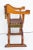 Brown Savonarola Chair, 1900s For Sale - Image 3 of 11
