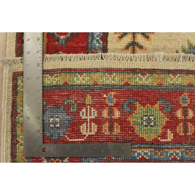 Kazak Runner 2’8” X 9’8” Beige Wool Tribal Hand-Knotted Oriental Rug For Sale - Image 14 of 14