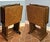 Mid-Century Modern Parquet Wood Tv Tray Tables, Set of 5 With Stand For Sale In West Palm - Image 6 of 13