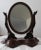 Vanity Oval Table Mirror in Carved Wood, 1920s For Sale - Image 6 of 12