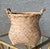 Stylish Mid 20th-Century Rattan & Bamboo Zig Zag Aka Herringbone Pattern Cachepot / Planter Basket For Sale - Image 15 of 18