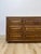 Vintage MCM Nine Drawer Dresser With Bowtie Inlay Retro Walnut Bedroom Storage For Sale - Image 4 of 9