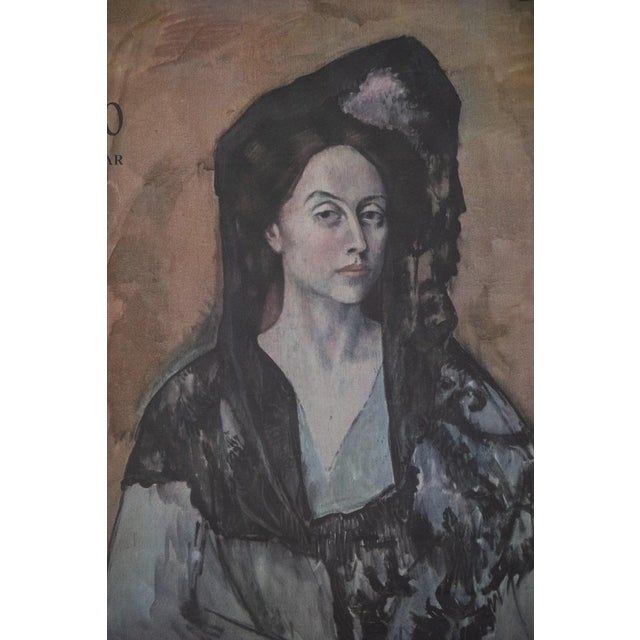 Pablo Picasso (1881-1973) (after) Madame Canals Original color poster after the 1905 painting Signed in the plate Printed...