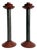 Postmodern Memphis Milano Style Candle Holders, a Pair, Late 20th Century For Sale