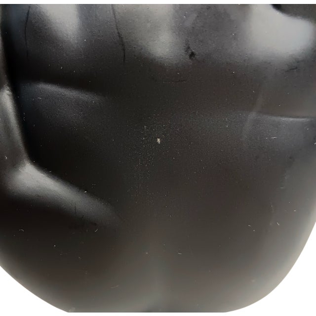 Hand Shaped Bookends Matte Black by Luyesa Design Modern High Five 6" X 4.5" For Sale - Image 11 of 12