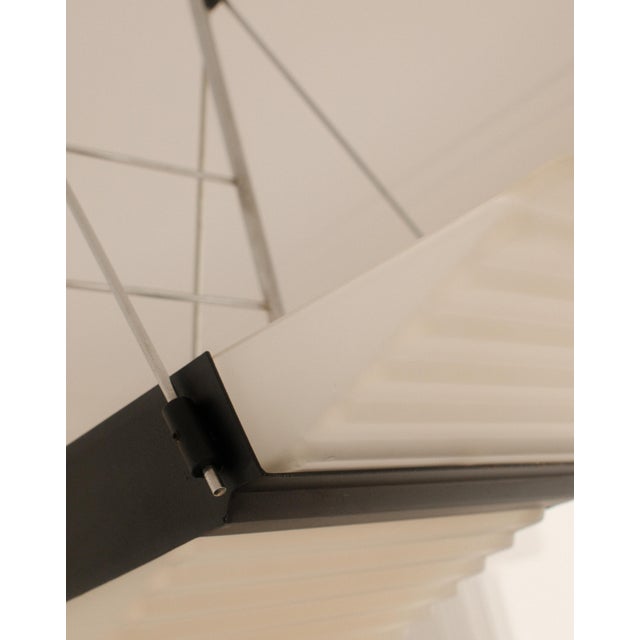 1960s Italian Geometric Suspension Lamp with Murano Glass, 1960s For Sale - Image 5 of 6