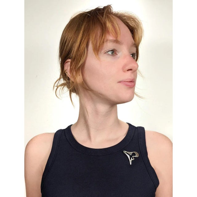 A fine Georg Jensen brooch. In sterling silver. Model no. 324. Designed by Henning Koppel for Georg Jensen. Simply a...