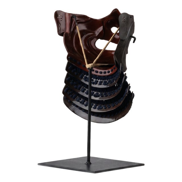 Samurai Mask on Stand For Sale