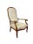 French Voltaire Armchair, 1940s For Sale - Image 4 of 11