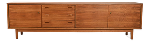 Vintage Walnut Sideboard, 1960s