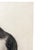 Mid-Century Modern Mid 20th Century Black & White Charcoal Portrait Drawing of a Woman With Peter Pan Collar MCM For Sale - Image 3 of 8