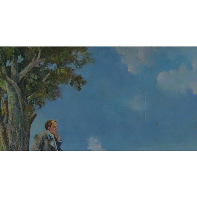 FREE SHIPPING worldwide. The painting will be rolled up and packed securely in a special protective tube. Note: The...