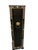 Vintage Chinoiserie Black Lacquer and Soap Stone Maiden Umbrella Stand For Sale - Image 9 of 18