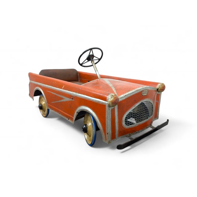 Vintage Saibro Toy Iron Car, 1950s For Sale - Image 11 of 11