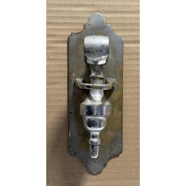 Door Knockers in Silver-Plated Bronze, 1780, Set of 2 For Sale - Image 3 of 11