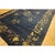 Room Size Antique Knotted Blue Chinese Wool Rectangle - Peking 1920s Rug, Circa Date: 1920s. This exceptional example of...