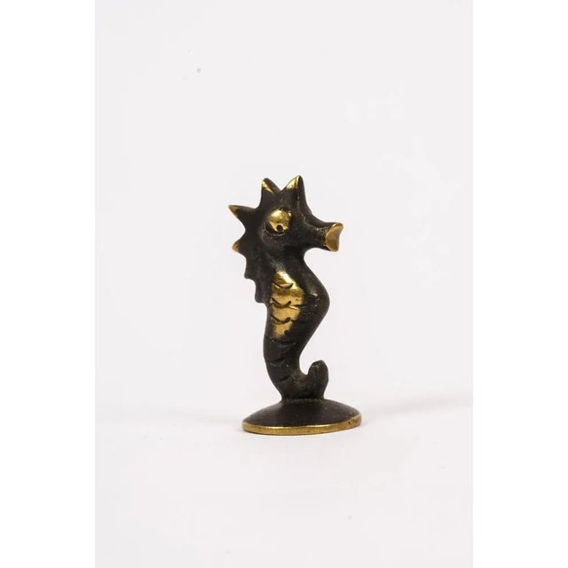 Seahorse Figurine by Walter Bosse, 1950s For Sale - Image 4 of 6
