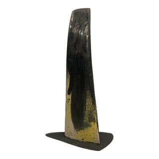 1990s Modern Wing Ceramic Sculpture For Sale