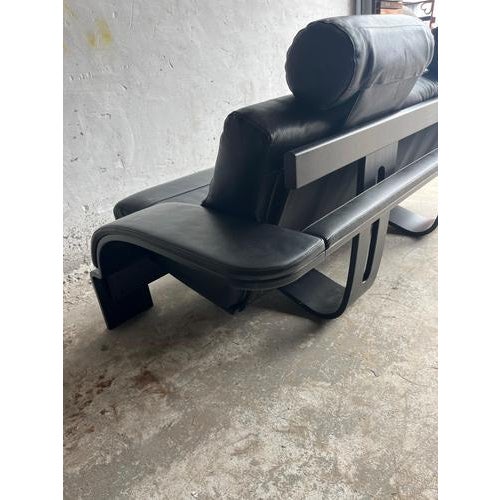 Introduction iconic “kroken” two-seater sofa designed by åke fribytter for nelo möbel, sweden, in the 1970s. A highly...