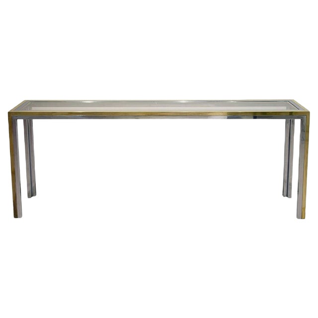 Console Table by Nanda Vigo, 1970s For Sale