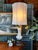 Mid-Century Modern Vintage Honi Chilo Ceramic Lamps With Brass Base - a Pair For Sale - Image 3 of 14
