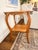 Traditional Antique Quarter-Sawn White Oak Accent Table With Lower Shelf For Sale - Image 3 of 7