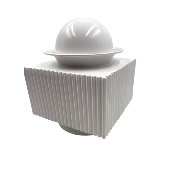 Sergio Asti, Postmodern White Ceramic Vase, Cedit Italy 1970s For Sale - Image 17 of 18