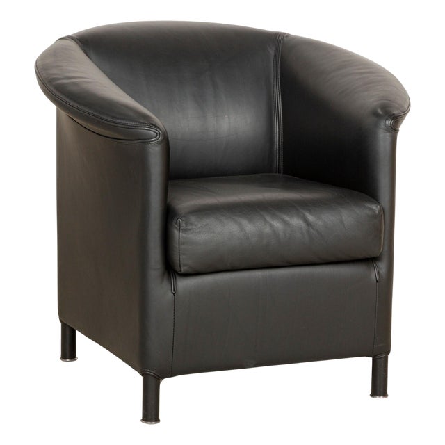 Aura Leather Chair by Paolo Piva for Wittmann For Sale