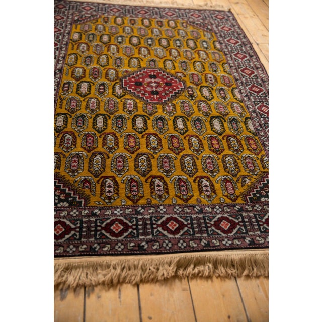 Traditional Vintage Romanian Shirvan Design Rug - 4'1" x 6'4" For Sale - Image 3 of 12