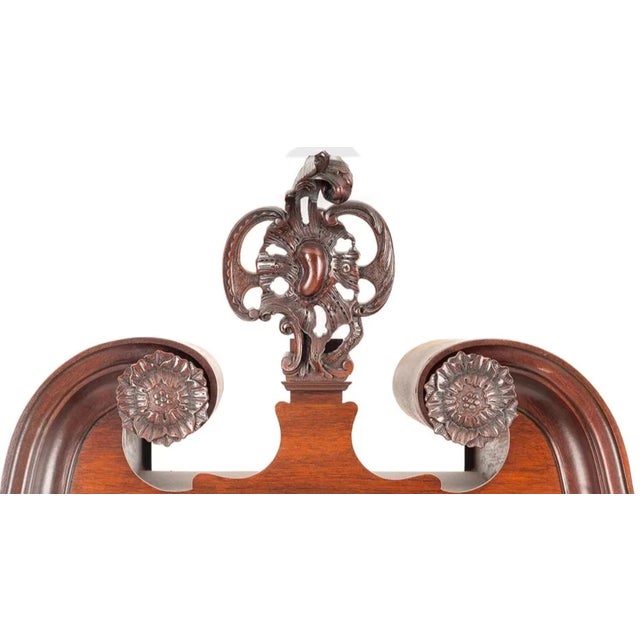 Baker Furniture Company Late 20th Century Baker Colonial Williamsburg Collection Chippendale Mahogany Highboy "Rare" For Sale - Image 4 of 10