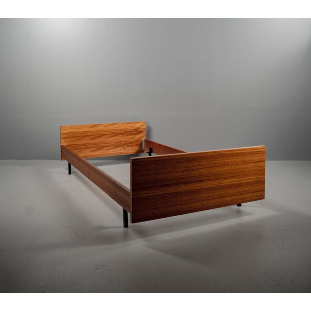 Bauhaus Bauhaus Model 183 Daybed with Teak Veneer, 1960s For Sale - Image 3 of 14