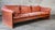 Vintage Danish Modern Mikael Laursen three-seater sofa, circa 1970s. Presented in beautifully patinaed cognac leather with...
