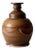 Vintage Bottleneck Studio Pottery Vase For Sale