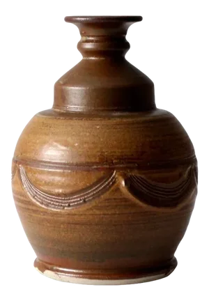 Vintage Bottleneck Studio Pottery Vase
