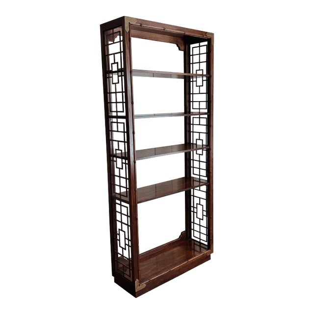 Asian Style Five-Tier Rosewood Étagère For Sale