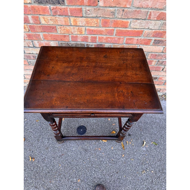 Wood 19th Century English Side Table For Sale - Image 7 of 11