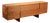 Modernist Walnut Veneered Sideboard, 1980s For Sale