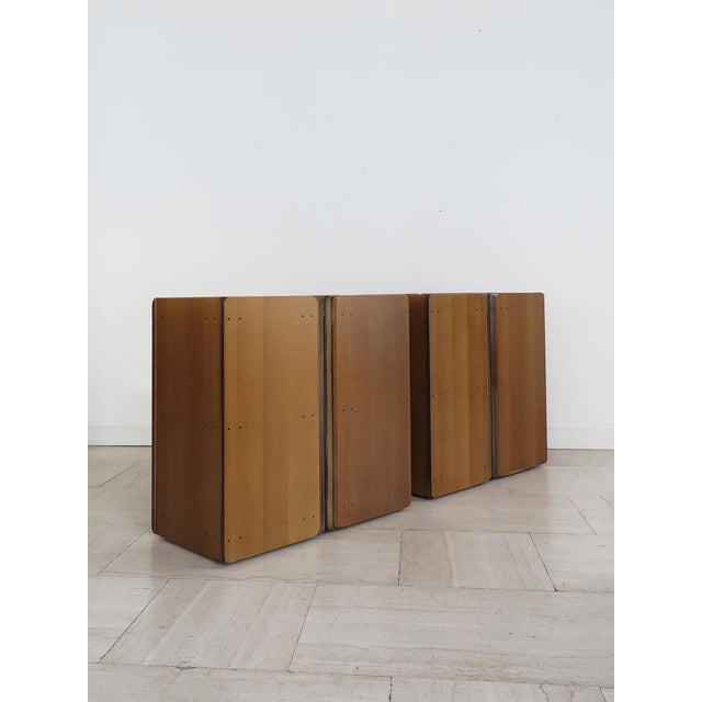 Artona Bedside Tables by Afra & Tobia Scarpa for Maxalto, Italy, 1970s, Set of 2 For Sale - Image 9 of 18