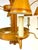 Mid 20th Century Hollywood Regency Ochre Japanned Faux Bamboo Tole Six-Light Chandelier For Sale - Image 16 of 18